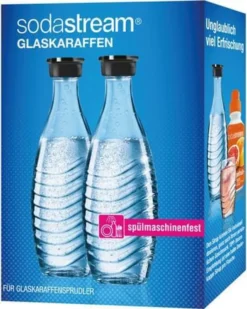SodaStream Glaskaraffen 0,6 Liter Im 2er-Pack, 764997 -Leonardo Verkäufe c2babd52423b0e82930c4852cd1fd4ff