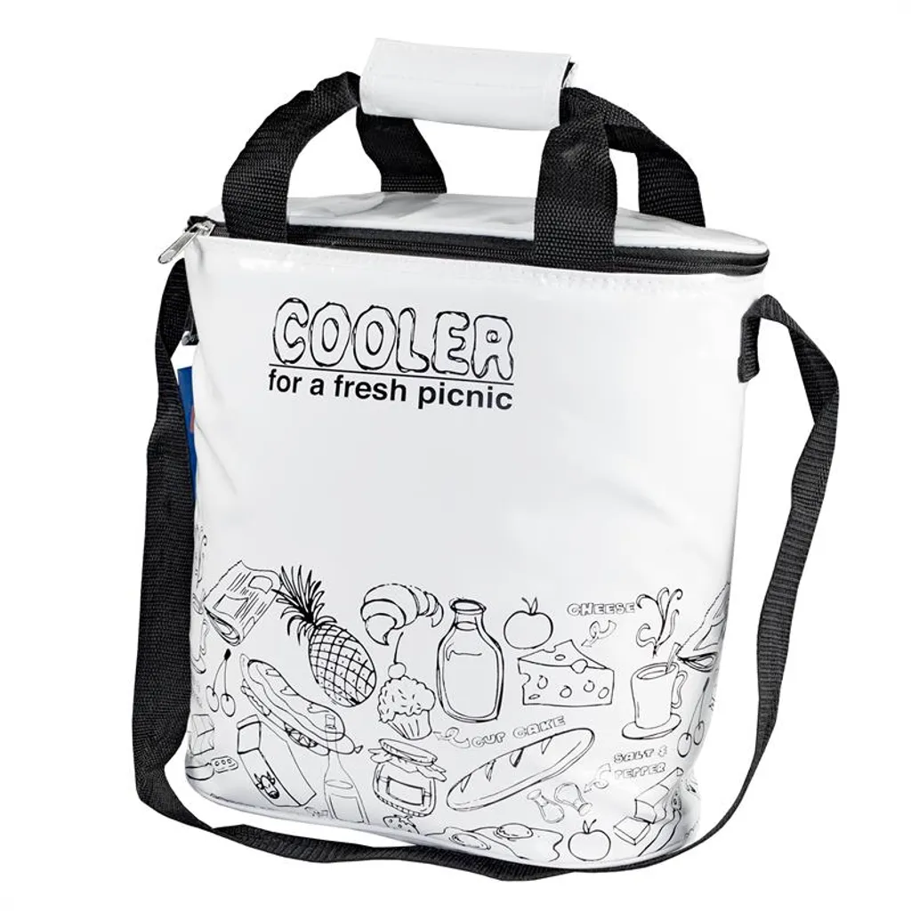 Kühltasche Weiß Tasche Kühlbox Thermo Picknicktasche Cooler Campingtasche 2 Kühltasche Weiß Tasche Kühlbox Thermo Picknicktasche Cooler Campingtasche – Bild 2