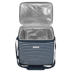 Anndora Kühltasche 32 Liter Navy Blau Weiß - Kühleinsatz -reisenthel Carrycruiser Kompatibel - Blau-weiss Gestreift -Leonardo Verkäufe c3faf13bff320651addac5d9bff315f0