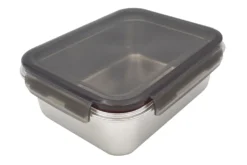 Steuber Edelstahl Frischhaltedose 3er Set, Luftdichter Klickdeckel, Backofengeeignet -Leonardo Verkäufe c4f6fc5cd7ac11bf043aecd5f5177726