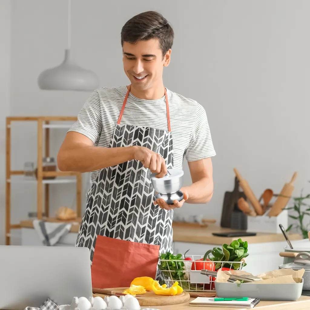 Relaxdays Mörser Mit Stößel Edelstahl 5 Relaxdays Mörser Mit Stößel Edelstahl – Bild 5