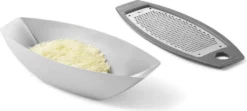 ZACK Edelstahl Käsereibe PARNA Inkl. Servier- Und Vorratschale Parmesanreibe 20230 -Leonardo Verkäufe c6a64250679a73ddf571961b0ec220d2