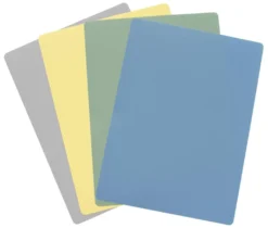 Steuber 4er Set Flexible Schneidematten 38 X 28 Cm, 4 Farben Für Verschied. Anwendungsbereiche, Lebensmittelecht, Klingen-schonend