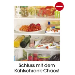 GOURMETmaxx Klemm-Schublade Für Kühlschrank, 3er-Set Schublade Klemm Kühlschrank GOURMETmaxx Zusatzfach Gemüsefach 3er-Set Ordnung -Leonardo Verkäufe c8277f529d7519df3e340f4677b61f84