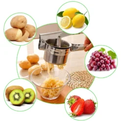 Kartoffelpresse Spätzlepresse Eispresse Aus Edelstahl - Presse Für Spätzle-Kartoffel-Eis Obst Und Gemüse - Inkl. Wechselscheiben -Leonardo Verkäufe c8f419f77318cb65d8b2a6788a45344d