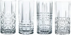 Nachtmann 0097784-0 Longdrinkbecher 'Highland' Kristallglas, 375 Ml, H: 15,1 Cm, ø 7,7 Cm, Transparent, 4-teilig (1 Set) -Leonardo Verkäufe c9513499898ab58e721437f0df17337c