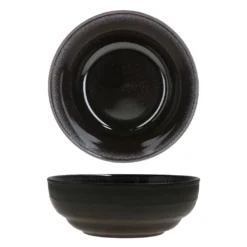 18tlg. Teller Set Reactive Glaze Black 6 Pers. Steingut Teller Schale Schwarz 10 18tlg. Teller Set Reactive Glaze Black 6 Pers. Steingut Teller Schale Schwarz -Leonardo Verkäufe cac0631cb1528b4120d818267efb0434