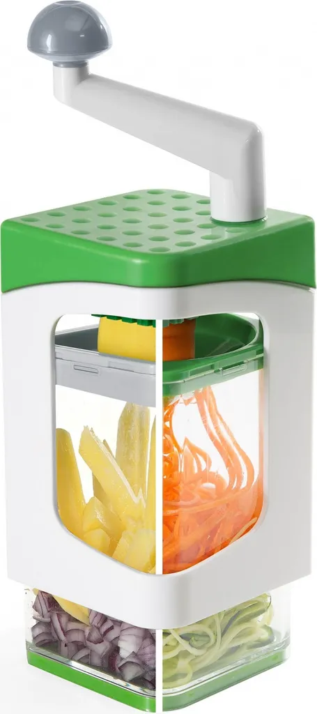 Genius Nicer Dicer Julietti Spiralschneider Deluxe-Set 17-tlg, A82121 2 Genius Nicer Dicer Julietti Spiralschneider Deluxe-Set 17-tlg, A82121 – Bild 2