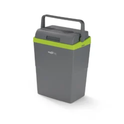 MAXXMEE Kühlbox - Wahlweise Via Netzkabel Oder KFZ-Anschluss - 22l Volumen - Grau/limegreen Kühlbox Camping Kühlschrank 22L Auto 12V 230V Thermobox Elektrisch Picknick Grau -Leonardo Verkäufe ce400622348fc2c0e912f74fcd05d884