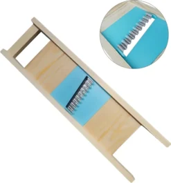 Kartoffel Gitter Gemüseschneider, Hölzern Gemüsereibe Gewelltes Netz Grater Reibe Gemüsehobel -Leonardo Verkäufe ce7d152f1784047012fe9b33fc5af05f