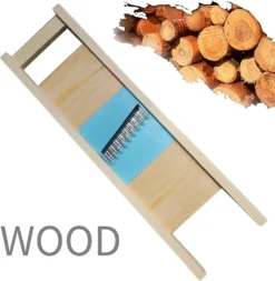 Kartoffel Gitter Gemüseschneider, Hölzern Gemüsereibe Gewelltes Netz Grater Reibe Gemüsehobel -Leonardo Verkäufe cfdb2d8075670bbcf15eef8fb712aa99