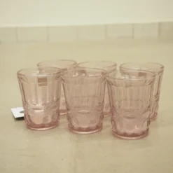 Wassergläser Solange Reliefmuster 6xSet Rosa Transparent 265ml 11 Wassergläser Solange Reliefmuster 6xSet Rosa Transparent 265ml -Leonardo Verkäufe d045bbf15a0ebf8135c94315d532bf92
