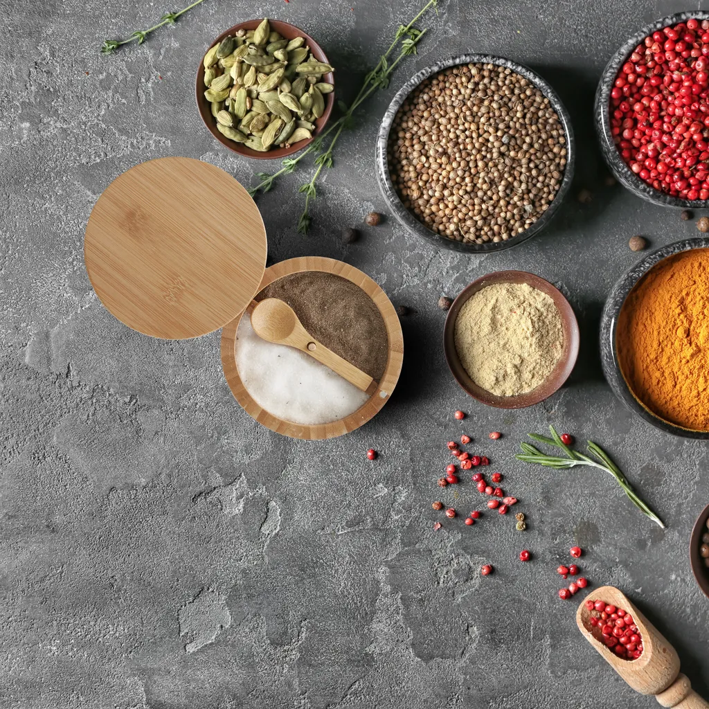 Relaxdays Salzbehälter Mit Deckel 5 Relaxdays Salzbehälter Mit Deckel – Bild 5