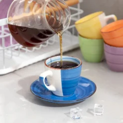 Kaffeeservice Steinzeug, Vancasso BONITA 12 Teiliges Kaffeeset, Cappuccino Tassenset Für 6 Personen, Tassen Und Untertassen -Leonardo Verkäufe d471144b8266846e8adbc8cb3dcfb7fd