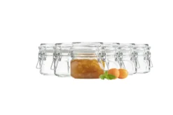 Mäser 931161 Gothika Einmachglas Mit Deckel, 300 Ml, Vorratsgläser Mit Bügelverschluss, Klar (6er Pack) -Leonardo Verkäufe d57df45bbb1f0f72e698d0521614d50a