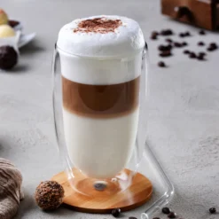 GRÄWE Doppelwandige Latte Macchiato-Thermogläser, 450 Ml, 2er Set -Leonardo Verkäufe d7050f60ab0ad38eb199d2830cfb4dfb