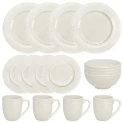 Porzellan Geschirr Set Weiß Für 4 Personen 16-teiliges Tafelservice Kombiservice 8 Porzellan Geschirr Set Weiß Für 4 Personen 16-teiliges Tafelservice Kombiservice -Leonardo Verkäufe d73a40a001f90b4aeba44da59235112c