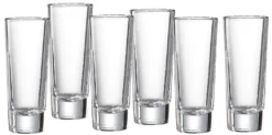 Ritzenhoff & Breker Stamper Skol 6er Set, Schnapsglas, Becher, Glas, Klar, 65 Ml, 811667