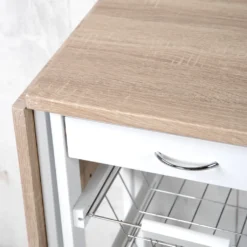 Kesper Küchenwagen Mit Erweiterbarer Arbeitsfläche 2581713 -Leonardo Verkäufe db2d29d4ac27b99e549bbf1d7ed26709