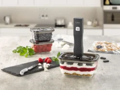 Caso Vakuum-Frischebehälter 3er Set - Für Platzsparende Aufbewahrung (1er Pack) -Leonardo Verkäufe dc33c565894dae0549781ea3727a152c