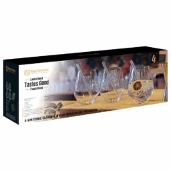 Nachtmann Tastes Good Vorteilsset 4 Gin Tonic Gläser + 4 Glastrinkhalme + Reinigungsbürste -Leonardo Verkäufe dd3539a492be85bdd6ba356b7c263089
