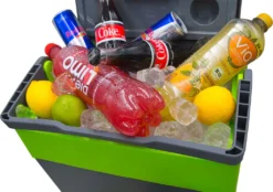 Steinborg Kühlbox 30 Liter | Warmhaltebox | Praktischer Tragegriff | Eco-Modus | 12 V/ 230 V Stromversorgung -Leonardo Verkäufe df5ee3c0d43a9d841e3dd0e0b8a925f7
