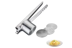 Westmark 611-72260 Spätzlepresse Edelstahl Mit 4 Einsätzen, Silber -Leonardo Verkäufe dfcca3fe4502952674f3cedc201abcb0