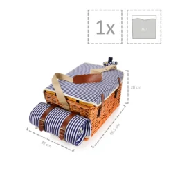 Sänger SÄNGER Picknickkorb Borkum Mit Integriertem Tisch & Kühltasche 25 Teilig Für 4 Personen 9 Sänger SÄNGER Picknickkorb Borkum Mit Integriertem Tisch & Kühltasche 25 Teilig Für 4 Personen -Leonardo Verkäufe e047d13475f885c314bc3be979751bfb