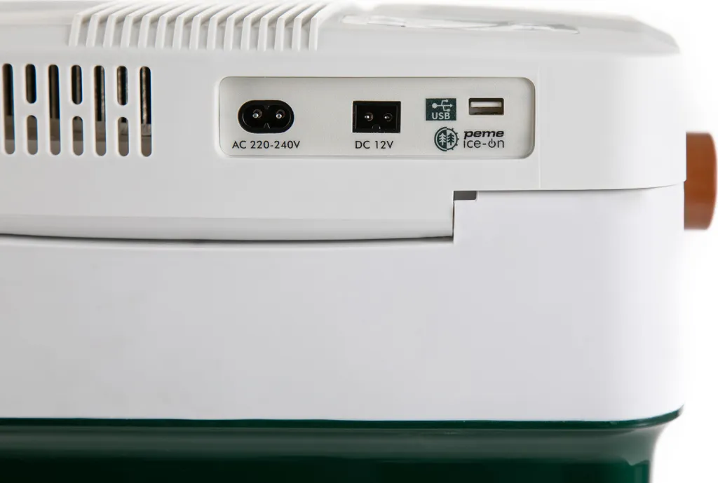 Tragbare Kühlbox Peme Ice-on Mini-Kühlschrank Für Auto Und Camping 32 Liter - In Pine Forest Grün 5 Tragbare Kühlbox Peme Ice-on Mini-Kühlschrank Für Auto Und Camping 32 Liter - In Pine Forest Grün – Bild 5