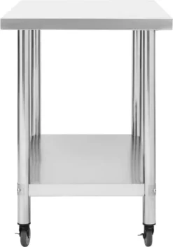 VidaXL Küchen-Arbeitstisch Mit Rollen 100x60x85 Cm Edelstahl -Leonardo Verkäufe e07faaff0fb648c553daf282270914af