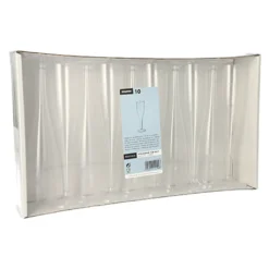 PAPSTAR Kunststoff-Sektglas 0,1 L Glasklar 10 Stück -Leonardo Verkäufe e09e8174a3b03cb652720aea5f9cb3b2