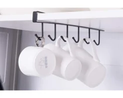 1 Haken Für Tassen, Becher, Weingläser, Aufbewahrungshaken Für Küchenutensilien, Krawatten, Gürtel Und Schals, Haken Zum Aufhängen Unter Dem Schrank, Ohne Bohren 9 1 Haken Für Tassen, Becher, Weingläser, Aufbewahrungshaken Für Küchenutensilien, Krawatten, Gürtel Und Schals, Haken Zum Aufhängen Unter Dem Schrank, Ohne Bohren -Leonardo Verkäufe e1ab2072c18050a746d8c60b87a4ee14
