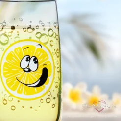 Trinkgläser Mit Lustigen Fruchtgesichtern 350ml (max. 400ml) Set 6 Teilig Aus Glas Bunt -Leonardo Verkäufe e2a60de750a31692581b3a55da70c0dc