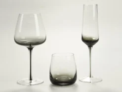 Sektglas 6er-Set - Grau Transparent - H. 23 Cm - 22 Cl - NURIA -Leonardo Verkäufe e47104542123e54cff2ec8a10c6bbb62