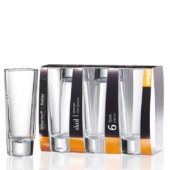 Ritzenhoff & Breker Stamper Skol 6er Set, Schnapsglas, Becher, Glas, Klar, 65 Ml, 811667 -Leonardo Verkäufe e5f78a5d3def12949ba36569c74ba95c
