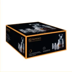 Nachtmann 0091899-0 Noblesse Whisky-Set, 1 X Karaffe/Dekanter + 2 X Whisky-Becher, Klar (1 Set) -Leonardo Verkäufe e6c18750e21d7c6ae984221015c6f190
