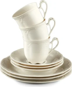 Seltmann Weiden Rubin Cream Kaffeeservice 18tlg. -Leonardo Verkäufe e7044260a9c9ddaf4ba9eccb078adf94