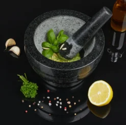 Relaxdays Granit Mörser Mit Stößel 20 Cm -Leonardo Verkäufe e715c941e6086819f9fbfb07f15ea987