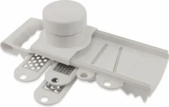 Alpina Multireibe - Dünnschäler Und Reibe-Set - Edelstahlmesser - Weiß -Leonardo Verkäufe e7353a184d8db5eec04d5998f637f384