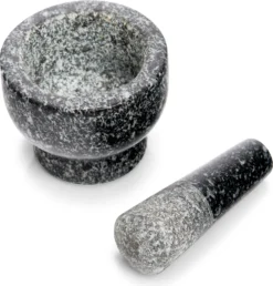 Zeller Present 24504 Mörser&Stößel-Set Granit, Anthrazit, 2-teilig (1 Set) -Leonardo Verkäufe e871698a629384f4012036d52032001b