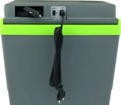 MAXXMEE Kühlbox - Wahlweise Via Netzkabel Oder KFZ-Anschluss - 22l Volumen - Grau/limegreen Kühlbox Camping Kühlschrank 22L Auto 12V 230V Thermobox Elektrisch Picknick Grau -Leonardo Verkäufe e87d8e5e2c41c21dd49809e2983696bc