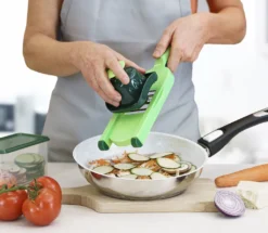 Genius Nicer Dicer Speed Light Handhobel Set 5-tlg. -Leonardo Verkäufe e8b90a665fbb2acaf3f571126eb0871c