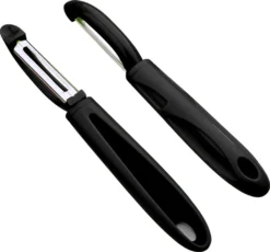 Kartoffelschäler | Pendelschäler | Gemüseschäler | Obstschäler -schwarz