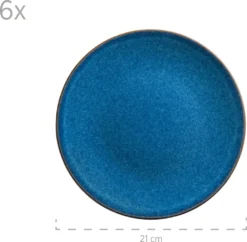 Mäser 931945 Frühstücksset Ossia Für 6 Personen, Steinzeug, Blau (1 Set, 18-teilig) -Leonardo Verkäufe ed3fe77492461c9fdeaed79c5fef7ba0