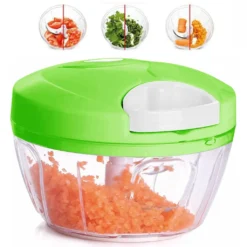 Zwiebelschneider - Manueller Zerkleinerer - Multizerkleinerer Mit Seilzug Für Zwiebel, Kräuter, Nüsse, Sahne - - Spülmaschinenfest,Gemüseschneider,HM-03955 -Leonardo Verkäufe ede32d19110420c4ec38d4510d100d06