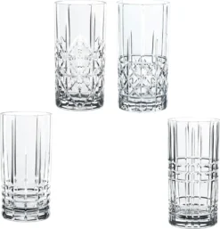 Nachtmann 0097784-0 Longdrinkbecher 'Highland' Kristallglas, 375 Ml, H: 15,1 Cm, ø 7,7 Cm, Transparent, 4-teilig (1 Set) -Leonardo Verkäufe f0d5edce9de6e1d68d69559c2f5d055b