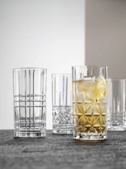 Nachtmann 0097784-0 Longdrinkbecher 'Highland' Kristallglas, 375 Ml, H: 15,1 Cm, ø 7,7 Cm, Transparent, 4-teilig (1 Set) -Leonardo Verkäufe f173f80327e7686497f2f5ab30ffe20c