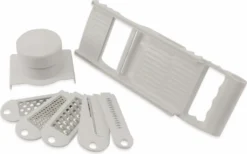 Alpina Multireibe - Dünnschäler Und Reibe-Set - Edelstahlmesser - Weiß -Leonardo Verkäufe f3d2a4828029b987ce52bc6d906b2393