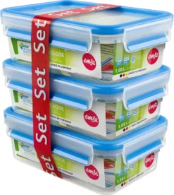 Emsa Clip & Close 3Er Set Frischhaltedosen, 3 X 1,00 L, 508558 24 Emsa Clip & Close 3Er Set Frischhaltedosen, 3 X 1,00 L, 508558 -Leonardo Verkäufe f3f153246c90ae8c34a72a2ce634fab0