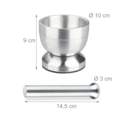 Relaxdays Mörser Mit Stößel Edelstahl 12 Relaxdays Mörser Mit Stößel Edelstahl -Leonardo Verkäufe f59a6538711ca8b56925fbfb2dd2fce8